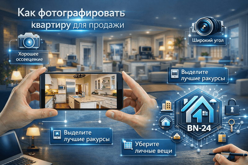 Как фотографировать квартиру для продажи? Полное руководство в 5 советах