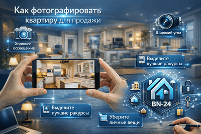 Как правильно фотографировать квартиру для продажи